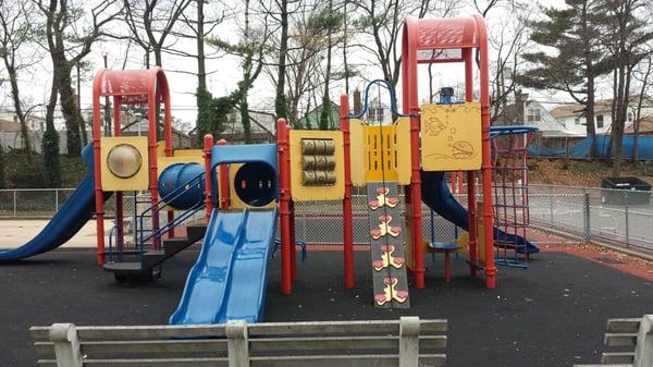 Playground structure for older kids.