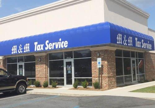 M & M Tax Service, 3010 N. Main St.  Anderson, SC 29625