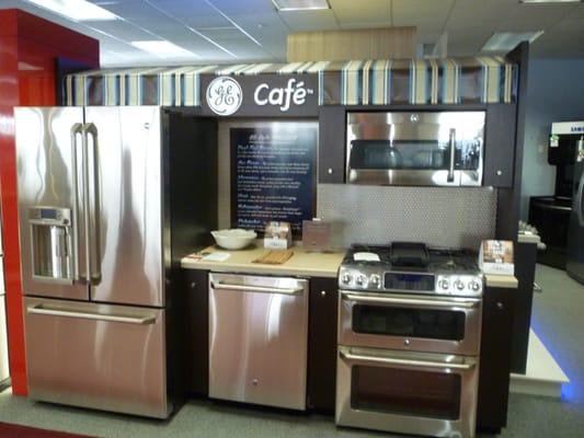 GE Café appliance display