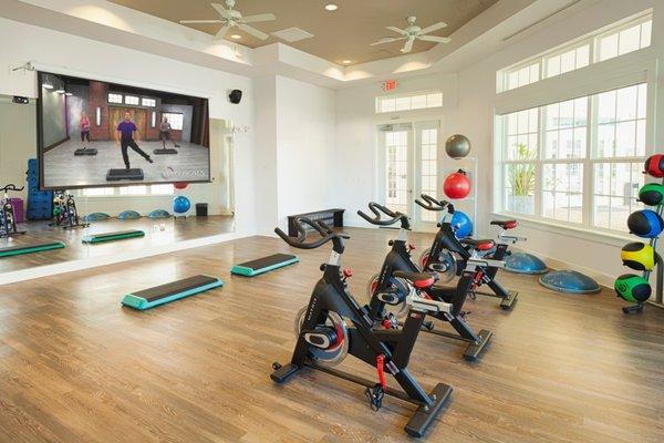 Fitness Center With Virtual Fitness Classes