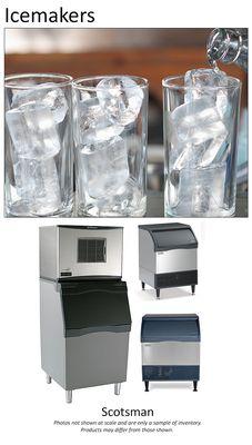 Scotsman icemakers save money and are easy to maintain. Visit www.srscooks.com/ice.html