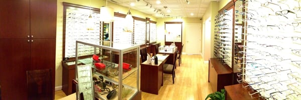 Our newly updated optical. We have over 800 frames to choose from!