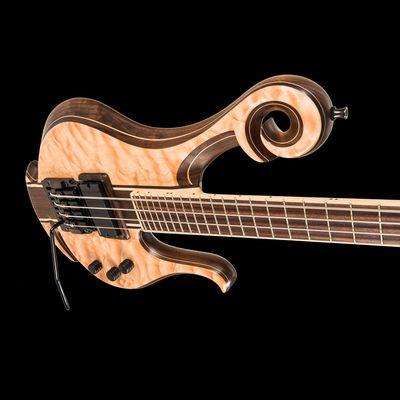 Xylem custom bass with Kahler tremolo