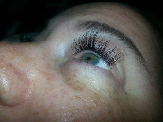 We help repair sparse and damaged lashes due to clusters and strip lashes.