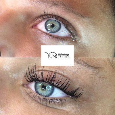 Yumi lash lift and tint