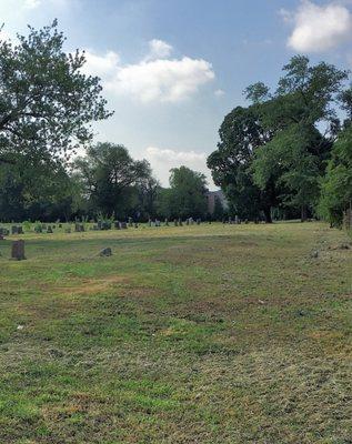 Newly opened Section 10 Graves and Ash Plots