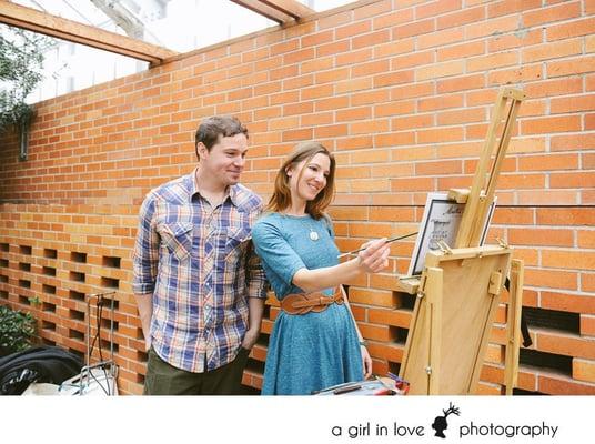 Ann Arbor engagement session