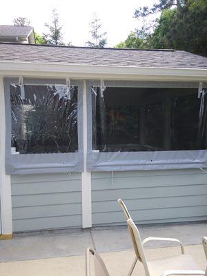 Vinyl exterior coverings