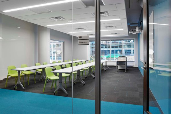 Classroom at NJCU School of Business