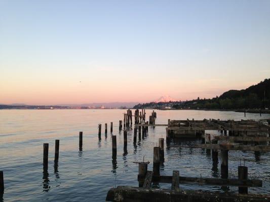 View from the dock~