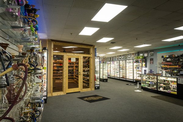 Humidor and Glass pipes