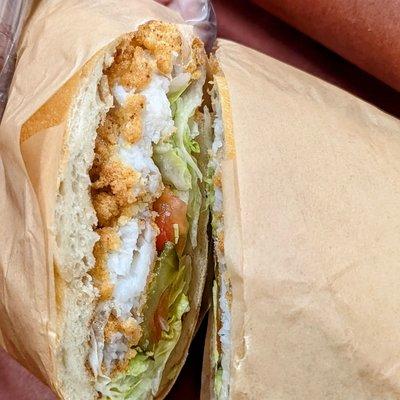 Catfish Po'boy!