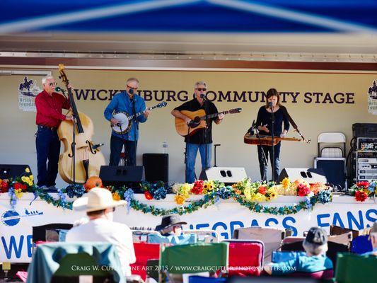 Another heritage event is our November Bluegrass Festival.