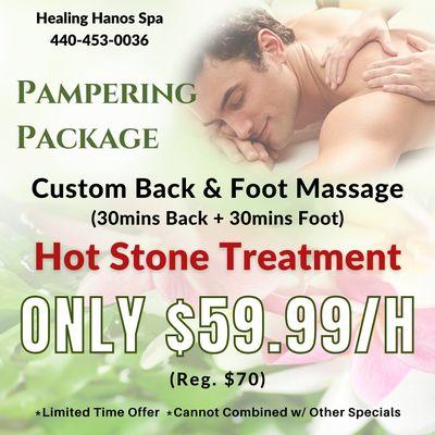 Pampering Package ONLY $59.99/h