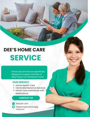 Dee's Loving Home Care Services