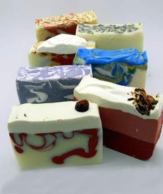 Our custom soap blends