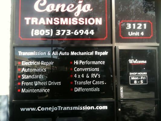 Conejo Transmission