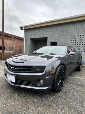 2010 Camaro, Full detail with paint correction and ceramic coating.