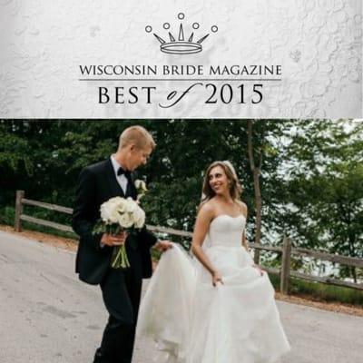 Bel Aire wedding featured in WI bride best of 2015!