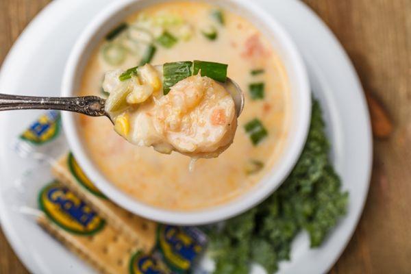 Shrimp & Corn Soup