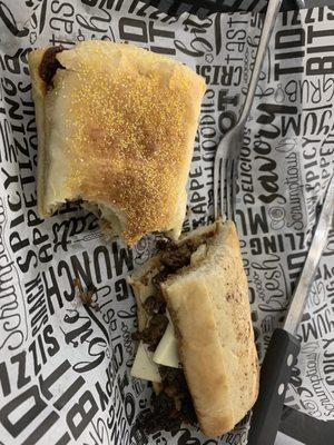 Philly cheesesteaks