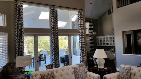 Custom Drapery by Rendezvous Shutters Shades Drapery in Santa Maria