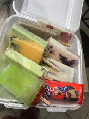 Paletas of all Flavors!