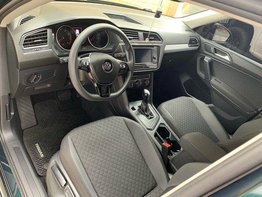 Full interior and exterior detail on this VW Tiguan