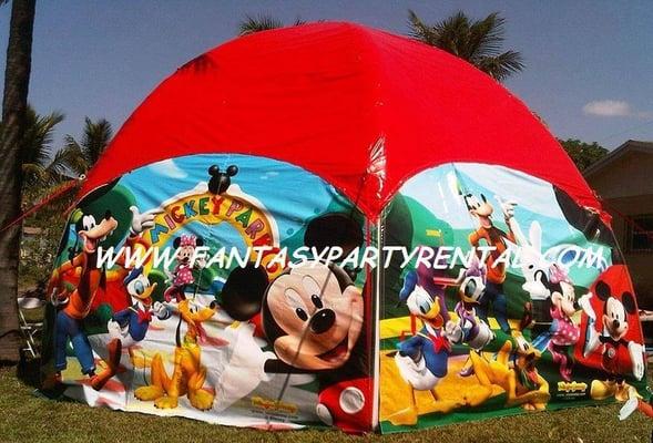 Mickey Mouse tent