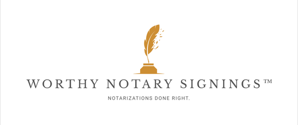 Worthy Notary Signings