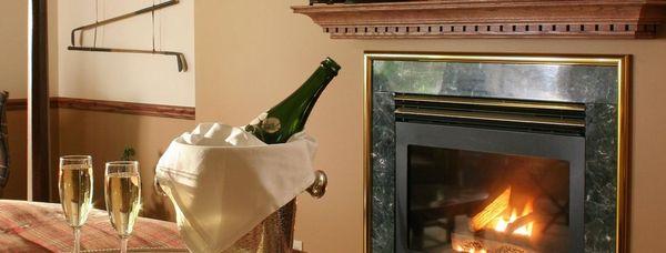 The Inn at Stockbridge offers a variety of add-ons to any stay, including champagne delivered to your room, perfect for a rom...