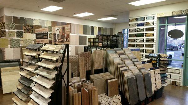 All kinds of tiles to choose from