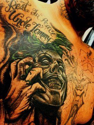 JOKER DESEASED COVER UP.