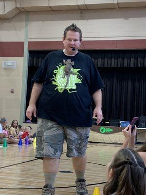 Austin Reptile Show, Saginaw Library event