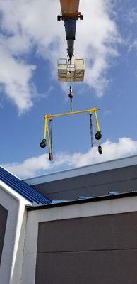 Dolly Rental to Move RTU to any distances needed on Roof ...