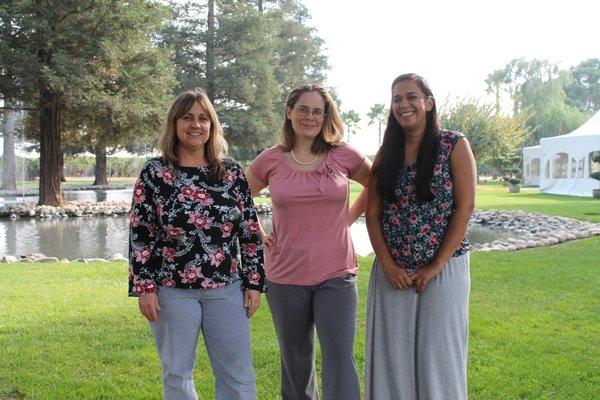 Lucinda, Brooke, and Stephanie