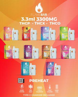 FLAMEBAR 3.3ML THCO THCX THCP