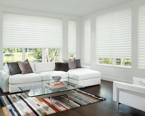 Hunter Douglas Solera Shades with PowerView® Motorization