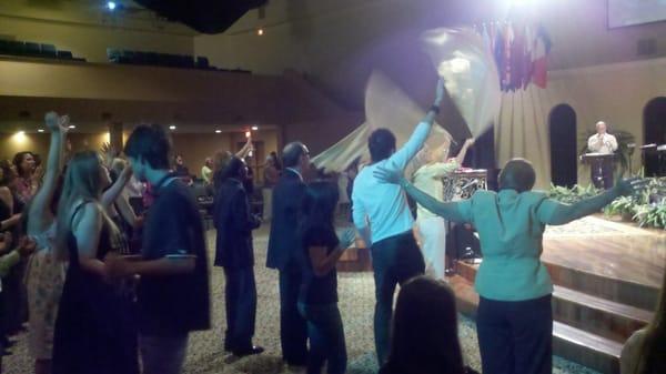 This is how we worship at CCI