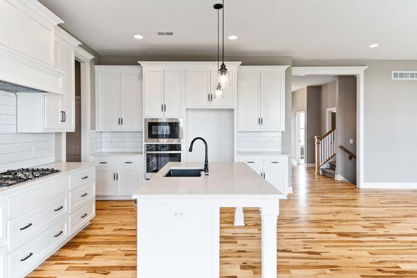 kitchen in our Inglenook plan