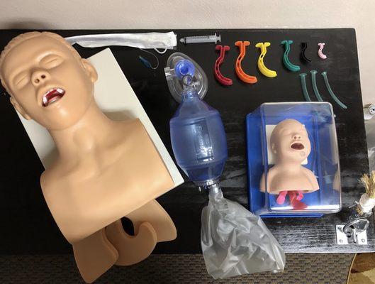 Learn about airway adjuncts at an ACLS Provider Course