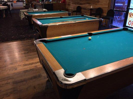 Pool tables