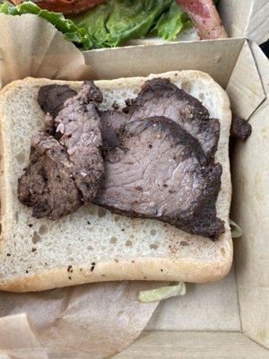 Garlic Butter Steak Sandwich