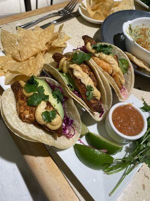 Salmon Tacos