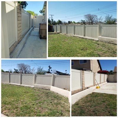 New Fence Installation