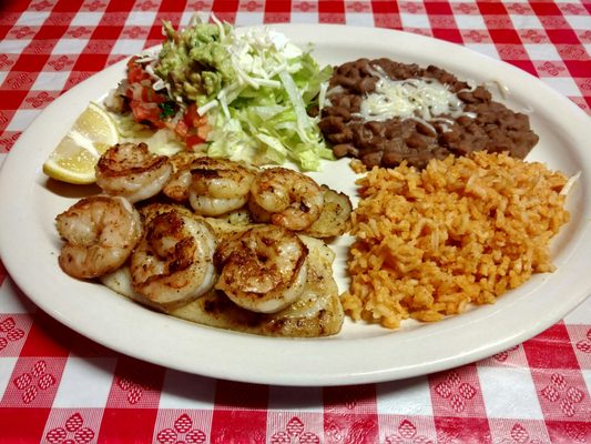 Grilled Tilapia and Shrimp