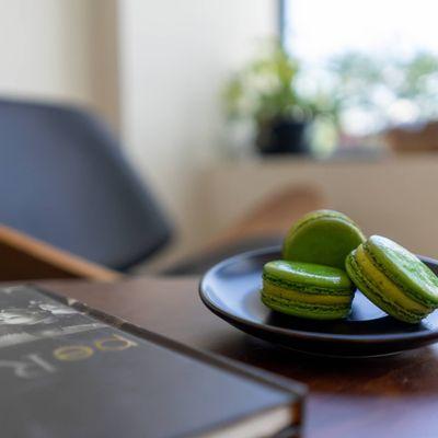 Matcha Macarons!