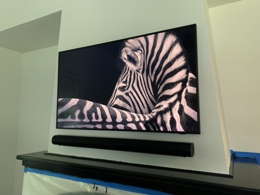 Samsung 55" with Sonos Arc