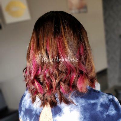 Vivids are my favorite!  Pravana magenta!