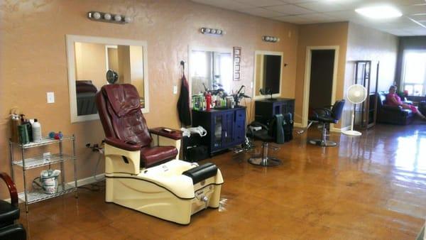 Inside of Epic Salon!